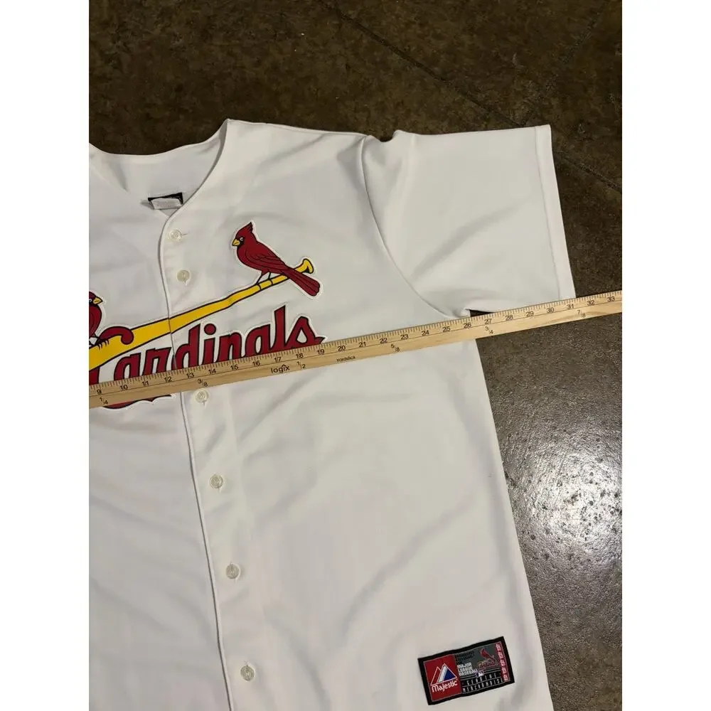 Saint Louis Cardinals Majestic Jersey Men’s XL Colby Rasmus #28 MLB Baseball